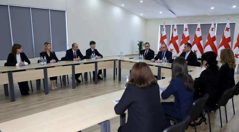 გელა გელაძე სახელმწიფო უსაფრთხოების აკადემიის ხელმძღვანელ პირებს შეხვდა