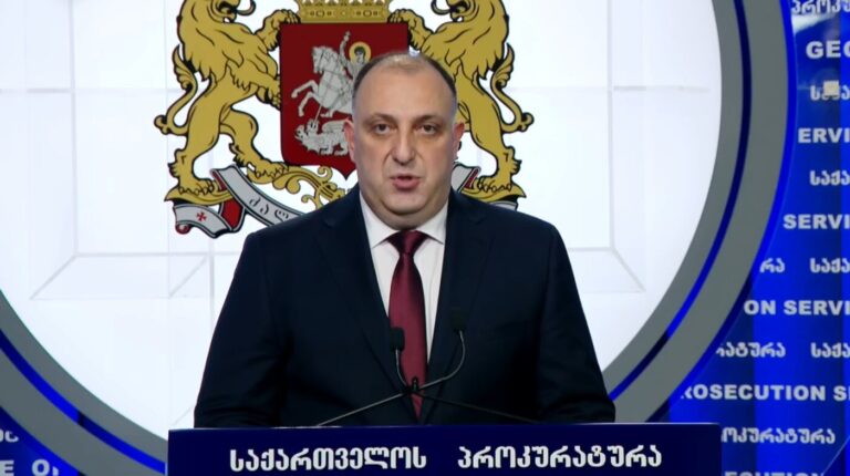 გენერალური პროკურორი: 2024 წლის აქციების დროს ზვიად მაისაშვილის, ლევან ხაბეიშვილის და გურამ როგავას მიმართ ძალადობის ფაქტებზე სამი ყოფილი და ერთი მოქმედი სპეცრაზმელი, ასევე შსს-ს თანამშრომელია დაკავებული
