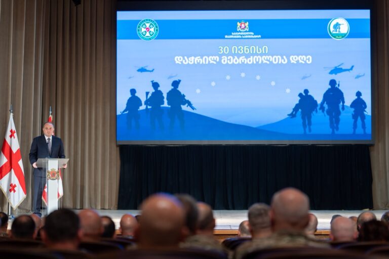 დაჭრილ მებრძოლთა კვირეული ოფიციალურად გაიხსნა