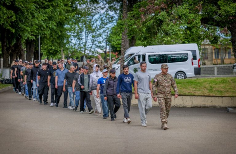 სამხედრო გაწვევისა და რეკრუტირების კახეთის რეგიონულმა ცენტრმა წვევამდელების ახალი ეტაპი გაიწვია