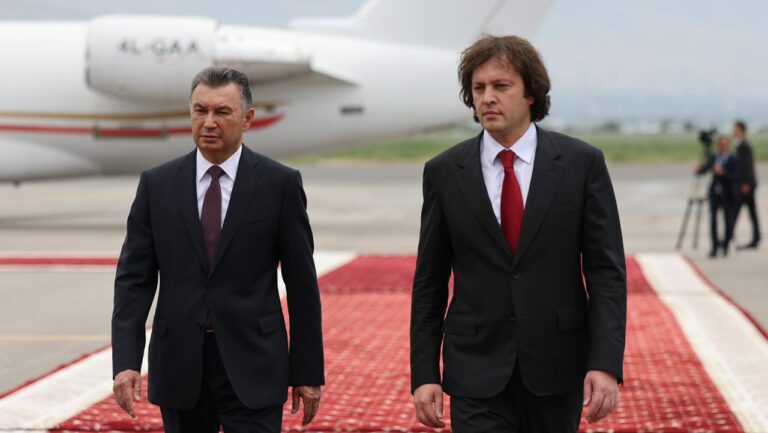 ირაკლი კობახიძის ოფიციალური ვიზიტი ტაჯიკეთში დაიწყო