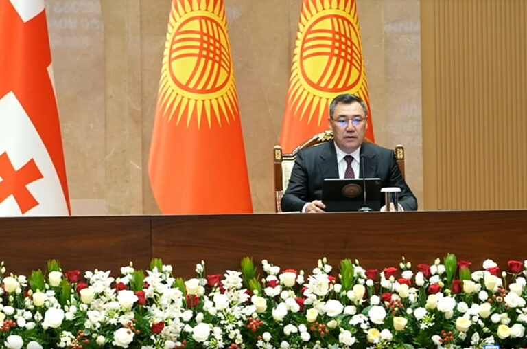 ყირგიზეთის პრეზიდენტი: დღეს მიღწეული შეთანხმება კიდევ უფრო განამტკიცებს ყირგიზულ-ქართულ ურთიერთობებს, ხელს შეუწყობს ორმხრივად სასარგებლო პროექტების განხორციელებას