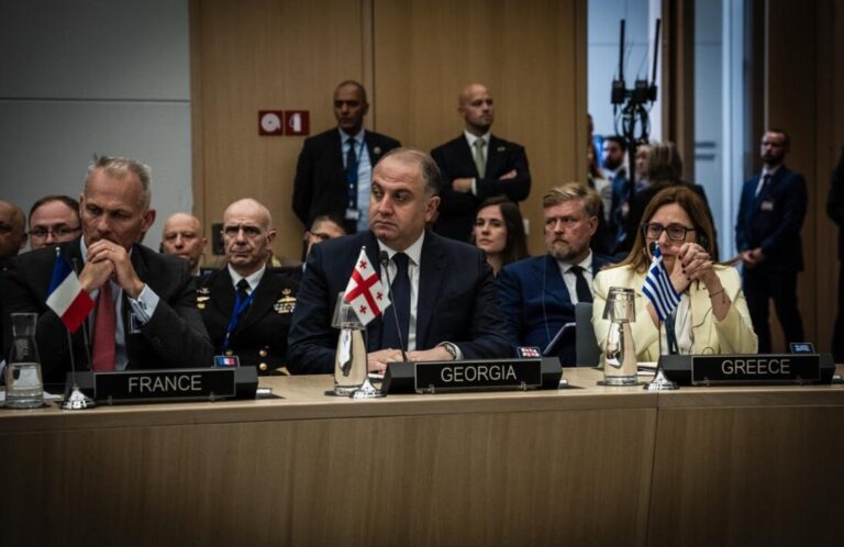 საქართველოს თავდაცვის მინისტრმა რამშტაინის ფორმატის შეხვედრაში მიიღო მონაწილეობა