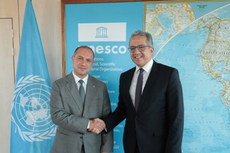 გივი მიქანაძემ პარიზში UNESCO-ს გენერალურ დირექტორთან განათლების სფეროში თანამშრომლობის გაძლიერების საკითხები განიხილა