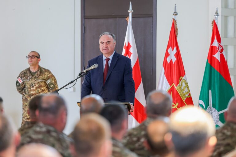 თავდაცვის ძალების წვრთნებისა და სამხედრო განათლების სარდლობის საერთო საჯარისო ცენტრი დაარსებიდან 10 წლის იუბილეს აღნიშნავს