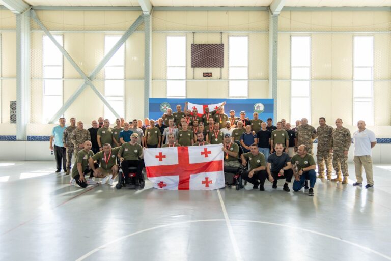 თავდაცვის სამინისტროს დაჭრილ მებრძოლთა კვირეული სპორტის გუნდურ და ინდივიდუალურ სახეობებში აქტიურად მიმდინარეობს