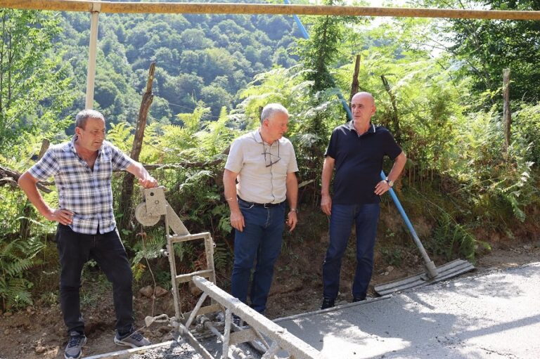 ვანის მუნიციპალიტეტში ინფრასტრუქტურული პროექტები ხორციელდება